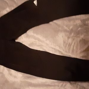 Women's Black Adidas Activewear Pants.